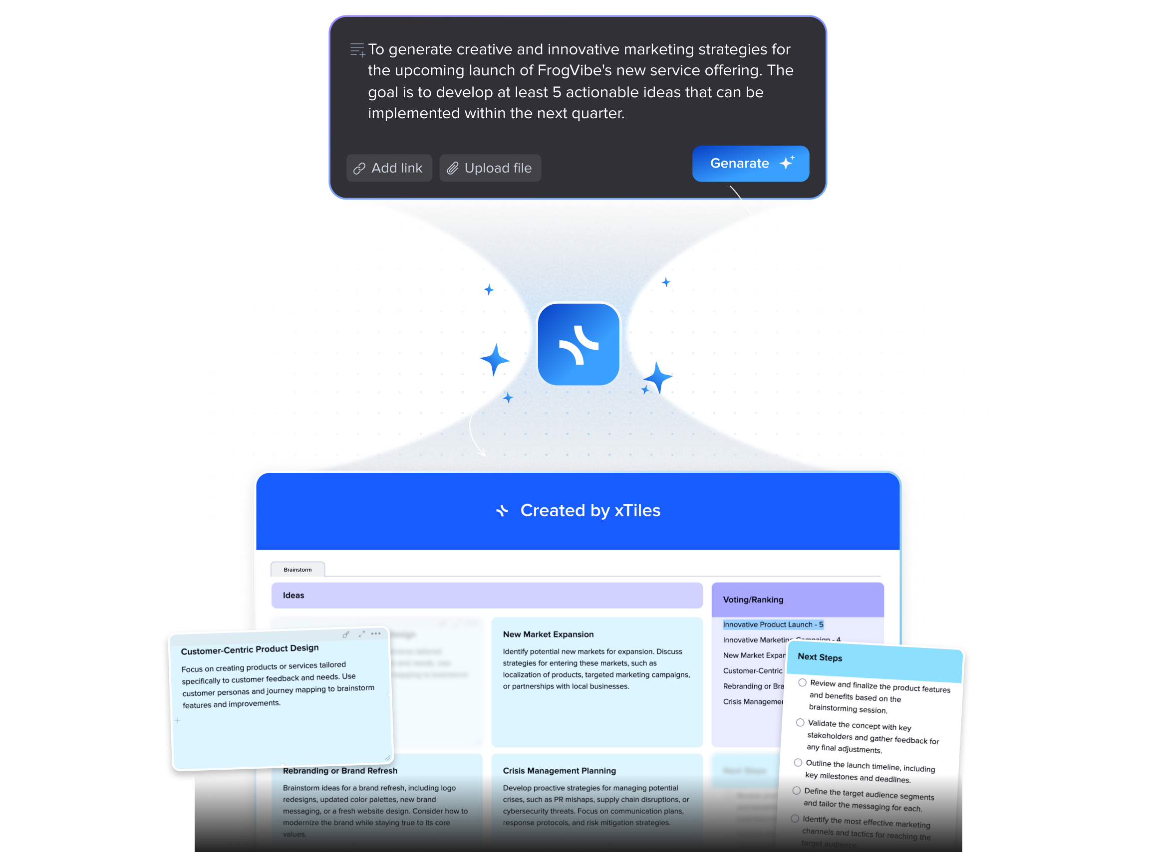 steps to create project